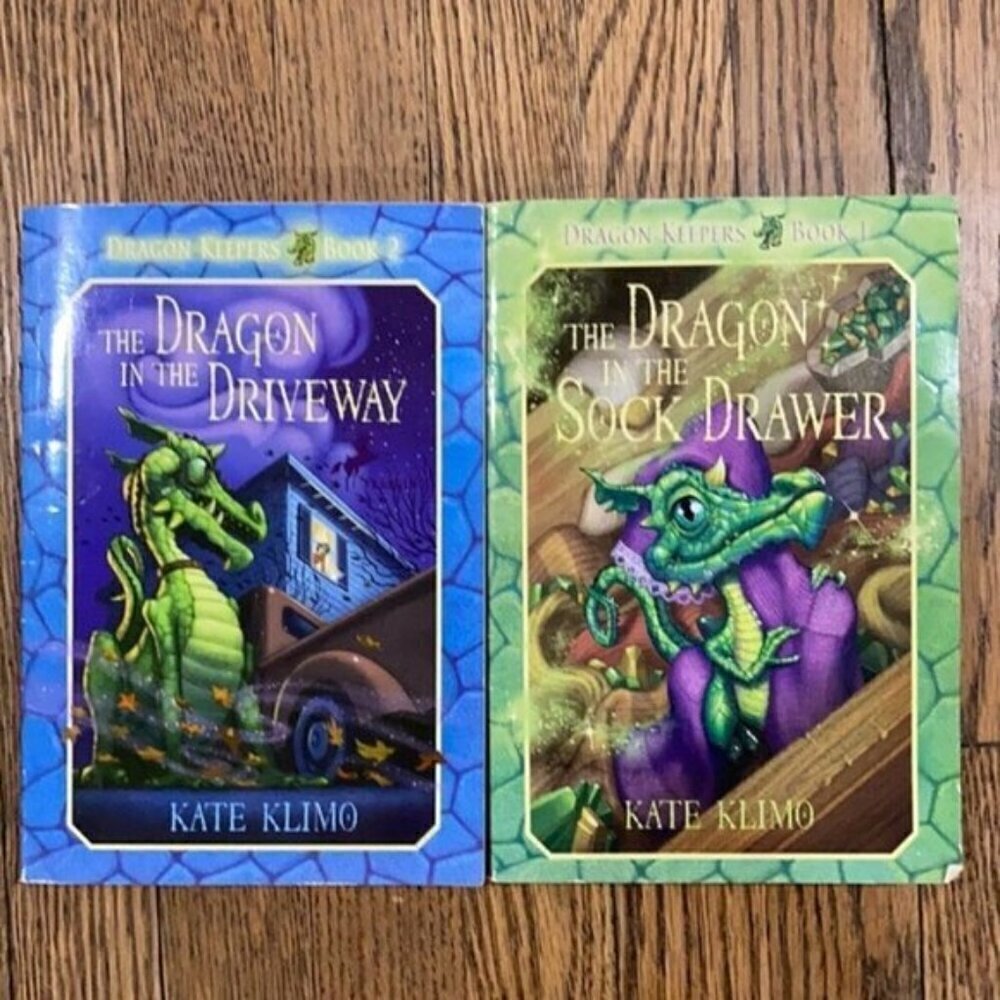 2 The Dragon in the ... Paperbacks by Kate Klimo AB